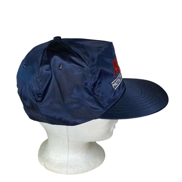Vintage AllStar Protective Sports Equipment Hat 90s Snap Back Baseball Cap Nylon - Picture 2 of 6